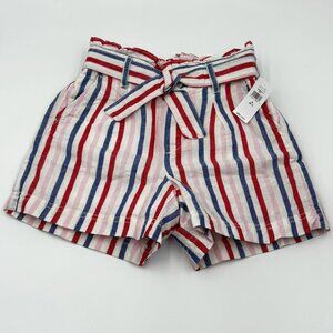 NWT GAP Girls Paperbag-Waist High Rise Shorts